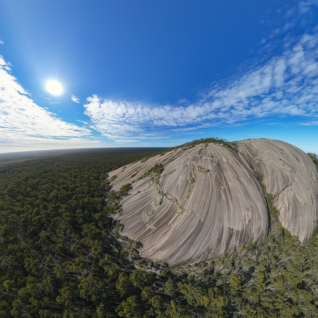 オーストラリア最大の一枚岩「Bald Rock」で叶える、絶景フォトウエディング＆挙式