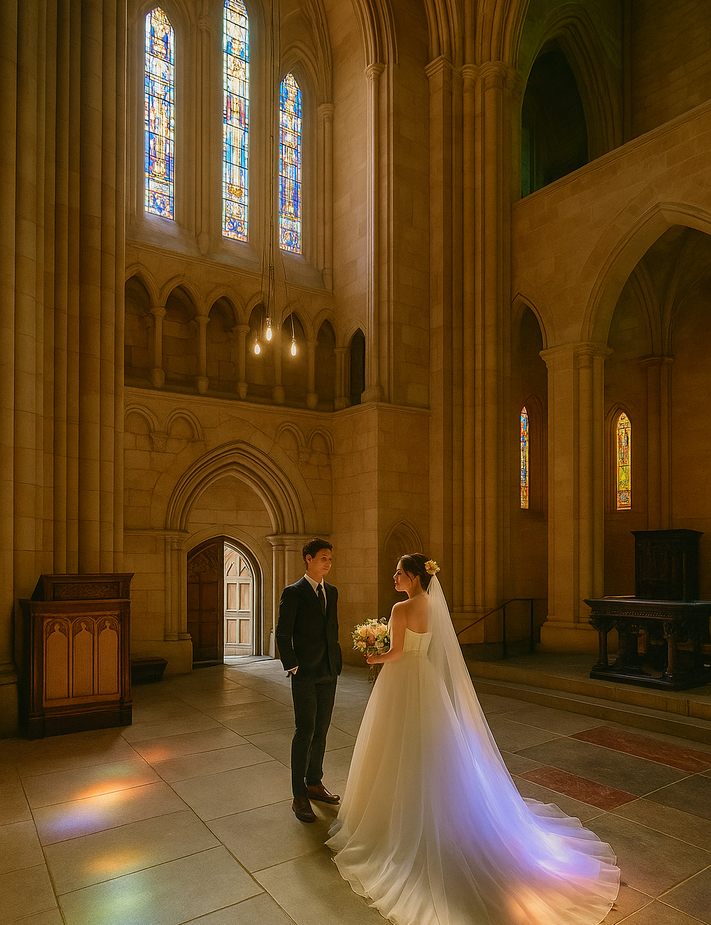 ⛪ 教会での結婚式、オーストラリアで再び