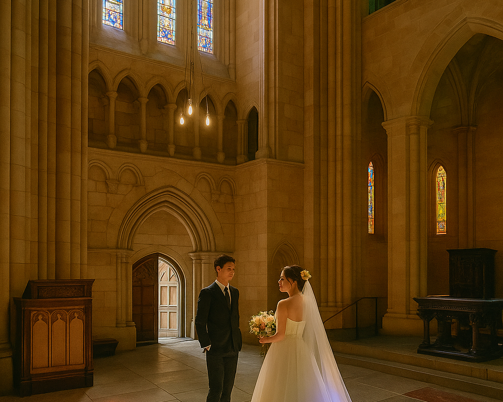 ⛪ 教会での結婚式、オーストラリアで再び