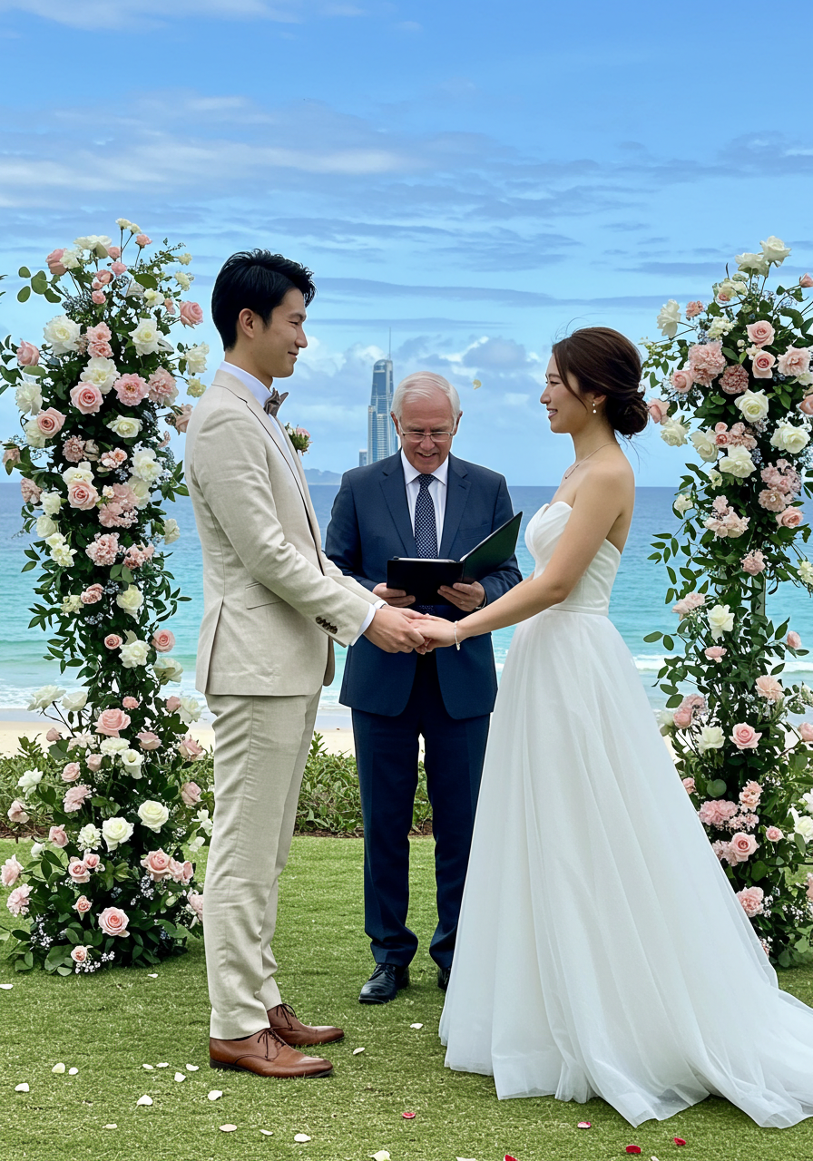 オーストラリアで叶える、ふたりだけの結婚式