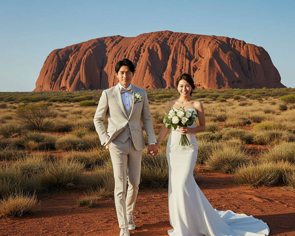 オーストラリア結婚式・フォトウエディング：エアーズロックフォトウエディングについて