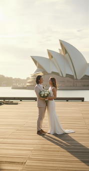 シドニーウエディングフォトプラン｜日本試着＆現地レンタル