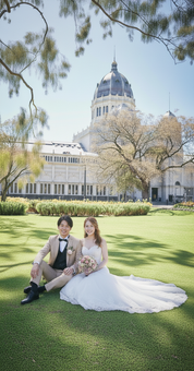 メルボルンウエディングフォトプラン｜ドレス日本試着＆現地レンタル