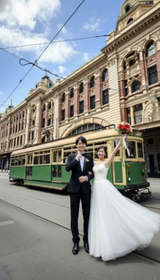 メルボルンウエディングフォトプラン｜ドレス日本試着＆現地レンタル