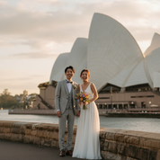 シドニー街ぶらウエディングフォト