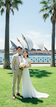 シドニー街ぶらウエディングフォト