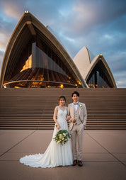 シドニーウエディングフォトプラン｜日本試着＆現地レンタル