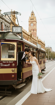 メルボルンウエディングフォトプラン｜ドレス日本試着＆現地レンタル