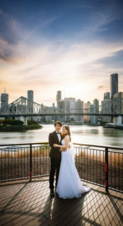 ブリスベン街ぶらウエディングフォト