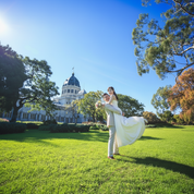 メルボルンウエディングフォトプラン｜ドレス日本試着＆現地レンタル