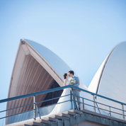 シドニー街ぶらウエディングフォト