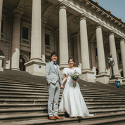 メルボルンウエディングフォトプラン｜ドレス日本試着＆現地レンタル