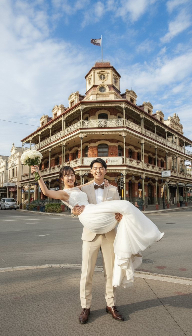 フリーマントルウエディングフォトプラン｜ドレス日本試着＆現地レンタル