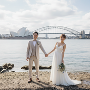 シドニー街ぶらウエディングフォト