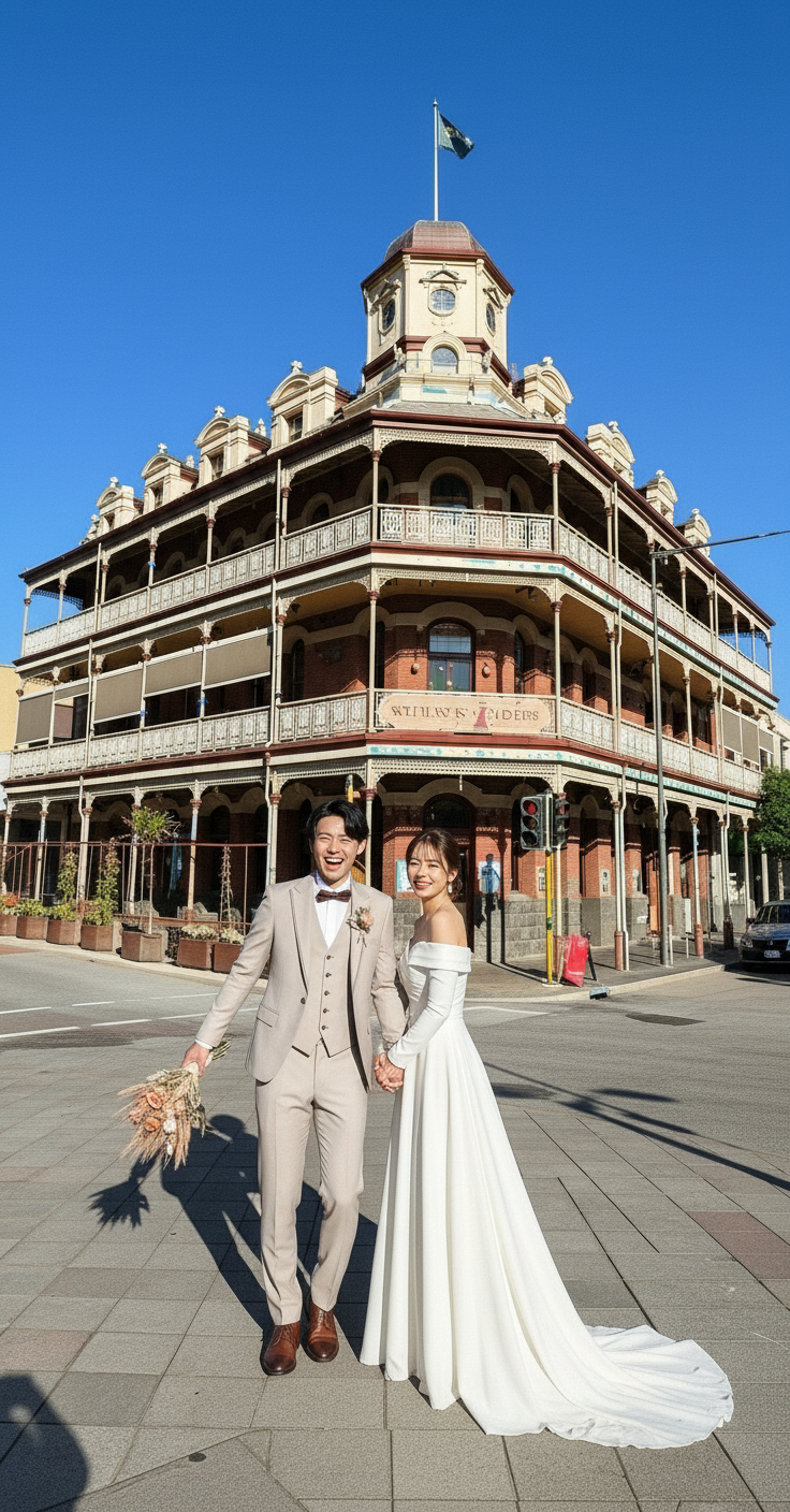 フリーマントルウエディングフォトプラン｜ドレス日本試着＆現地レンタル