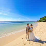 グレートバリアリーフの宝石・グリーン島ウエディングフォトプラン｜ドレス日本試着＆現地レンタル