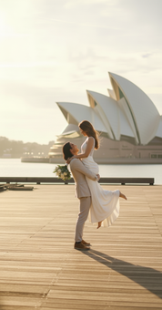 シドニーウエディングフォトプラン｜日本試着＆現地レンタル