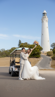 ロットネスト島ウエディングフォトプラン｜ドレス日本試着＆現地レンタル