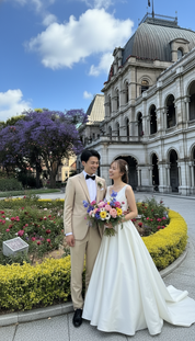 ブリスベンウエディングフォトプラン｜ドレス日本試着＆現地レンタル