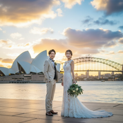 シドニー街ぶらウエディングフォト