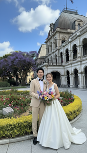 ブリスベンウエディングフォトプラン｜ドレス日本試着＆現地レンタル