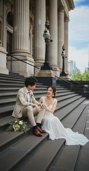 メルボルンウエディングフォトプラン｜ドレス日本試着＆現地レンタル