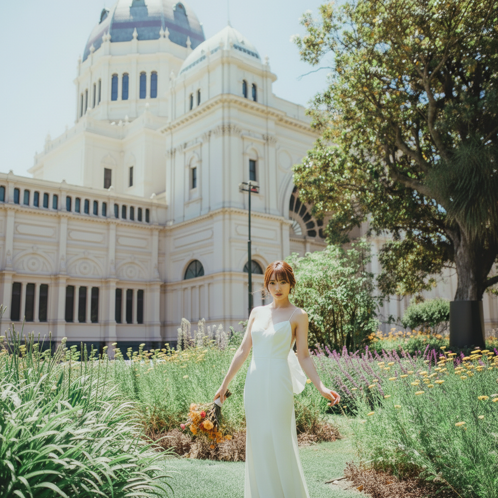 メルボルンウエディングフォトプラン｜ドレス日本試着＆現地レンタル