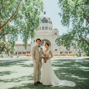 メルボルンウエディングフォトプラン｜ドレス日本試着＆現地レンタル