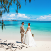 グレートバリアリーフの宝石・グリーン島ウエディングフォトプラン｜ドレス日本試着＆現地レンタル