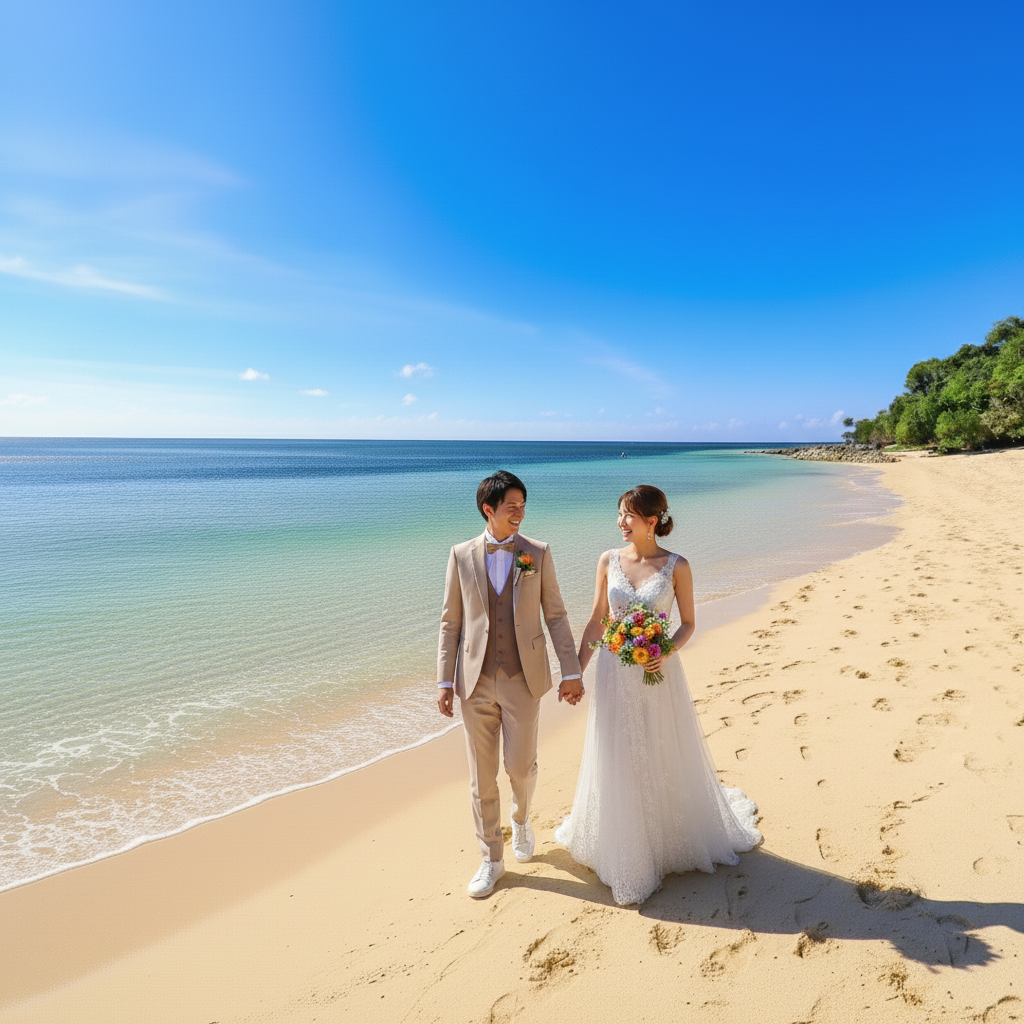 グレートバリアリーフの宝石・グリーン島ウエディングフォトプラン｜ドレス日本試着＆現地レンタル