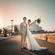 シドニー街ぶらウエディングフォト